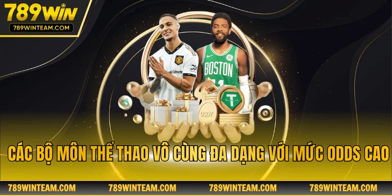 Các bộ môn thể thao vô cùng đa dạng với mức odds cao