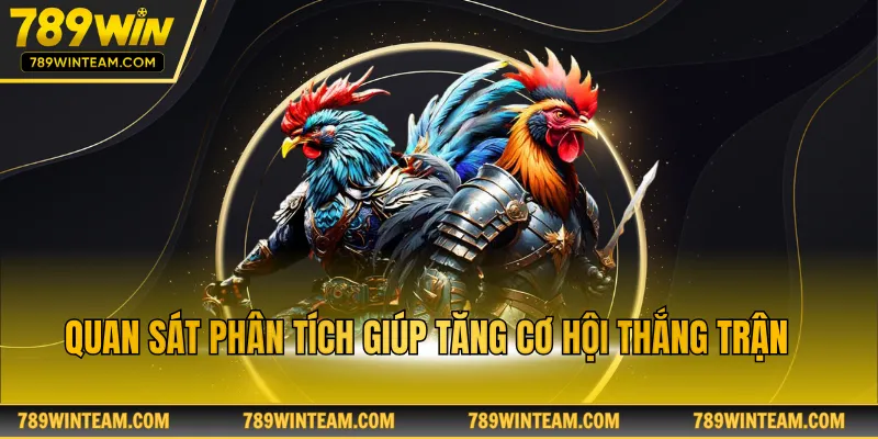Quan sát phân tích giúp tăng cơ hội thắng trận